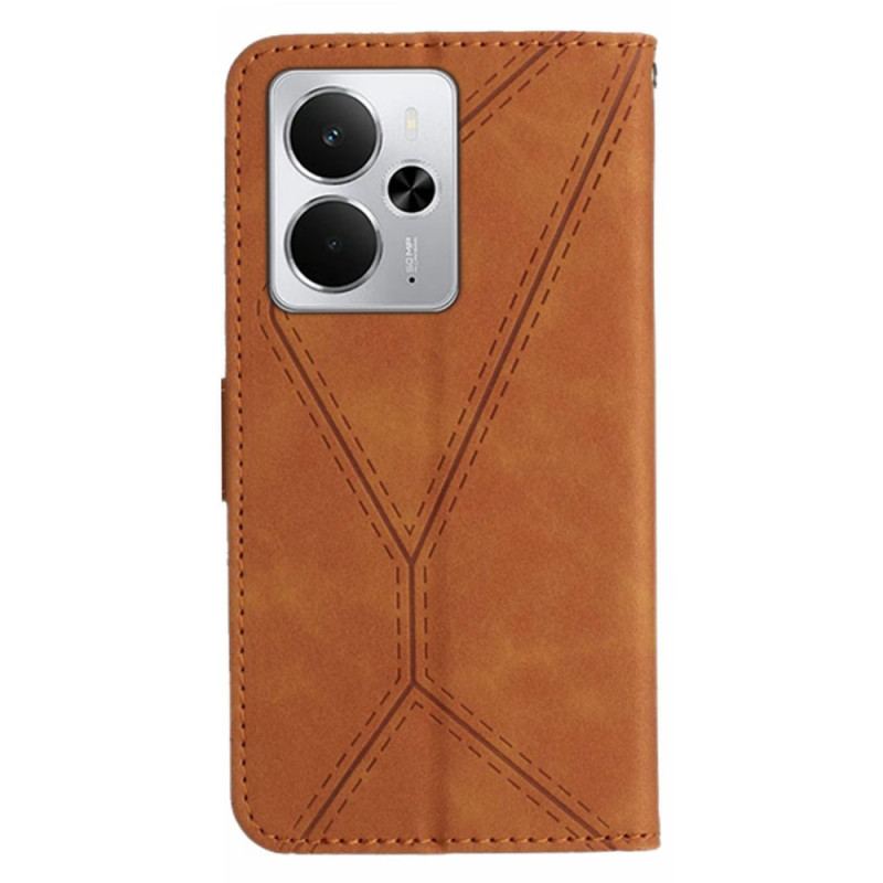 Housse Realme 14 5G / P3 5G Lignes et Tirés