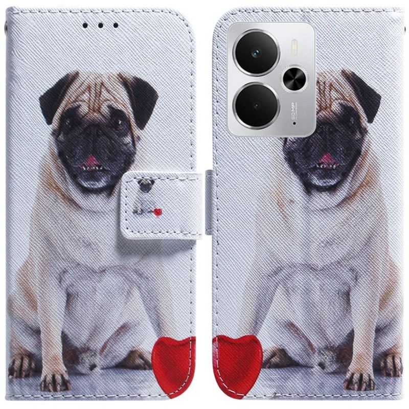 Housse Realme 14 5G Pug Dog