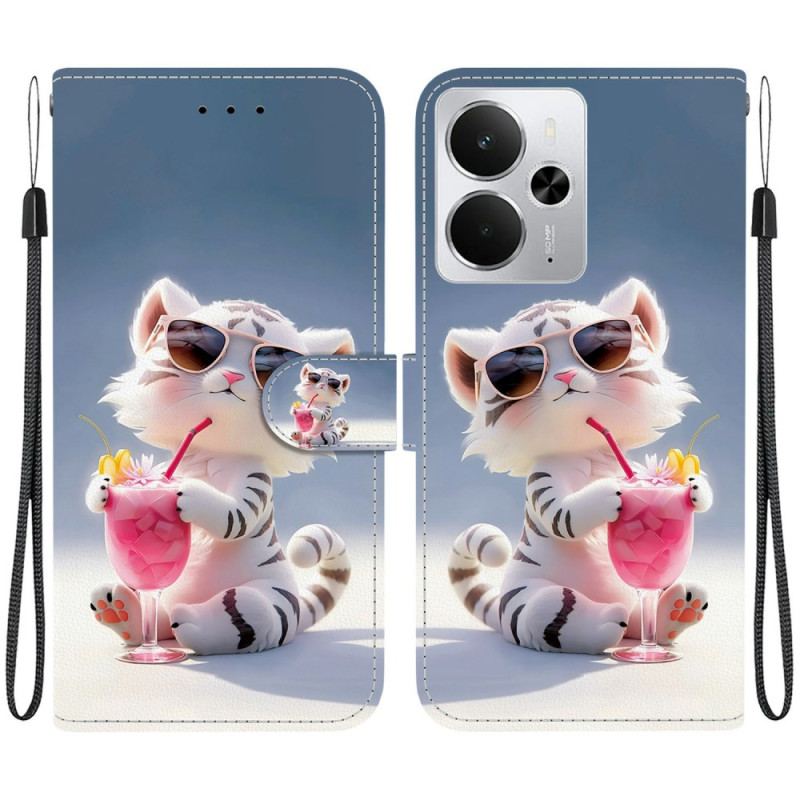Housse Realme 14 5G Tigre Cartoon
