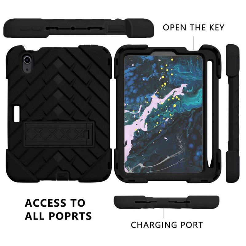 Coque iPad Mini 6 (2021) Super Résistante avec Support et Bandoulière