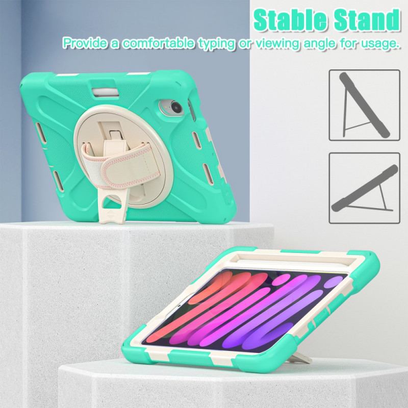 Coque iPad Mini 6 (2021) Support Mains Libres et Sangle