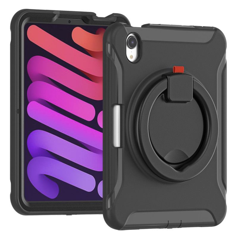 Coque iPad Mini 6 (2021) Ultra Résistante Anneau-Support Rotatif