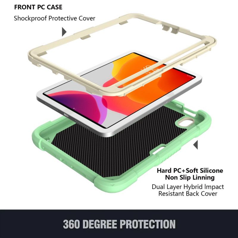 Coque iPad Mini 6 (2021) Ultra Résistante et Bandoulière Papillon