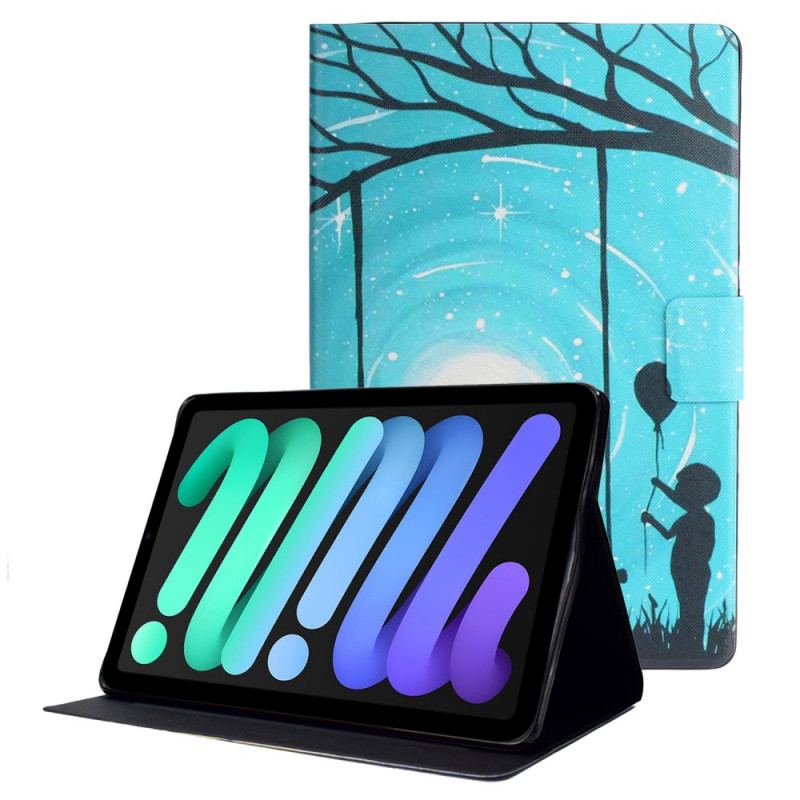 Housse iPad Mini 6 (2021) Amoureux sur la Balançoire