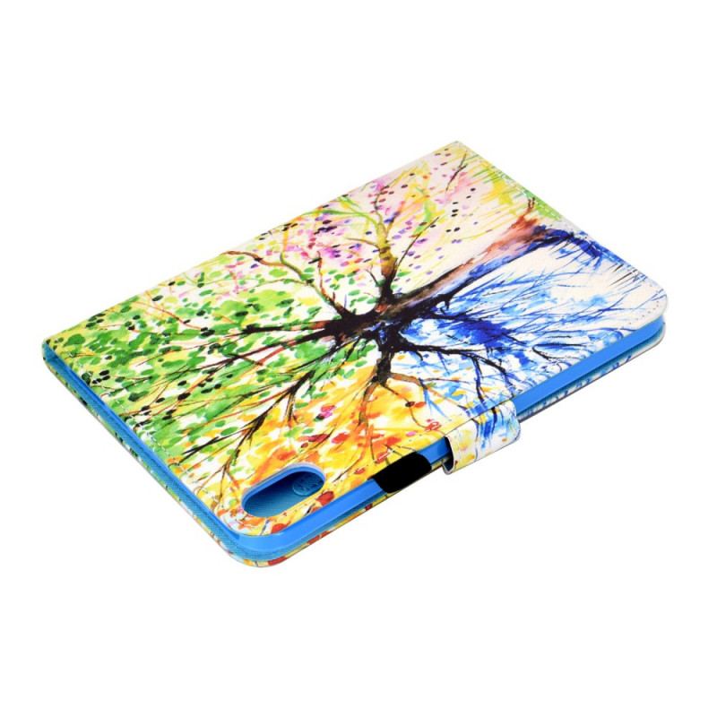 Housse iPad Mini 6 (2021) Arbre Aquarelle