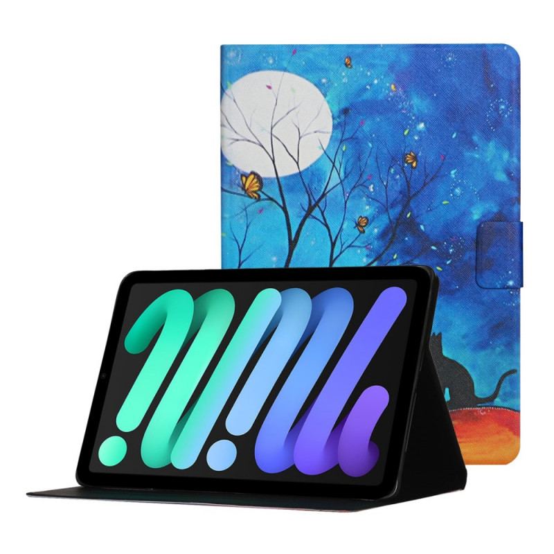 Housse iPad Mini 6 (2021) Arbre à la Lune et au Soleil