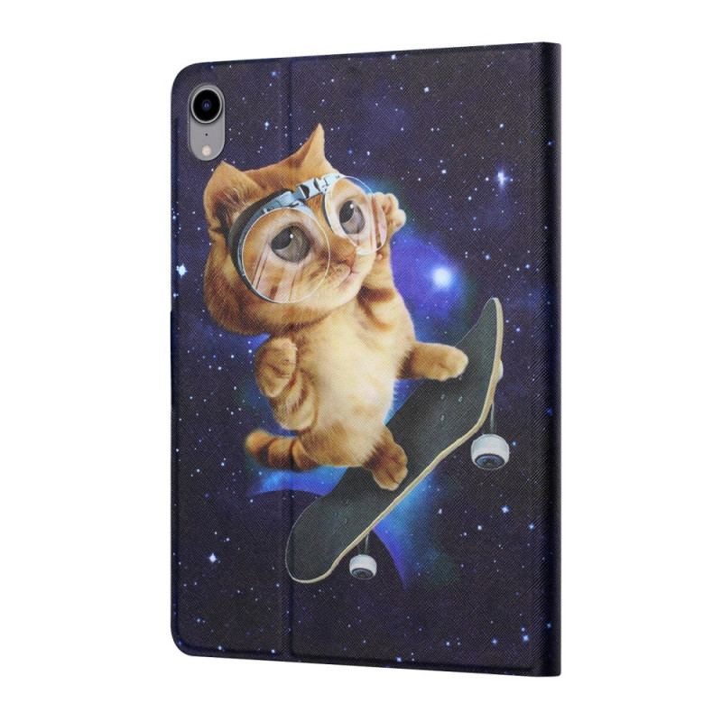 Housse iPad Mini 6 (2021) Chat Skateboard