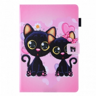 Housse iPad Mini 6 (2021) Couple de Chats