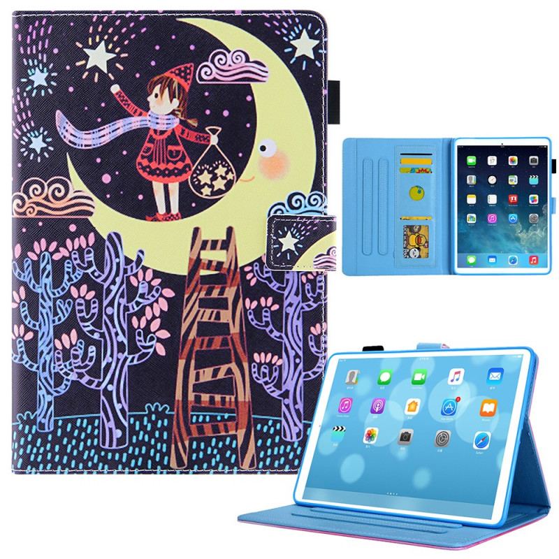 Housse iPad Mini 6 (2021) Fillette à la Lune