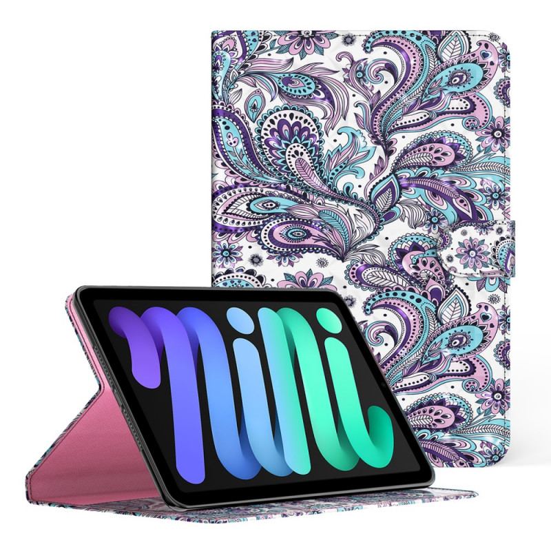 Housse iPad Mini 6 (2021) Light Spot Motif Cachemire