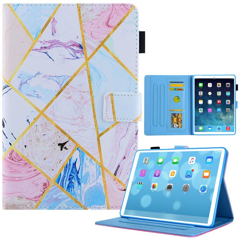 Housse iPad Mini 6 (2021) Marbre Géométrie