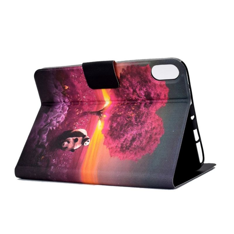 Housse iPad Mini 6 (2021) Panda Coeur