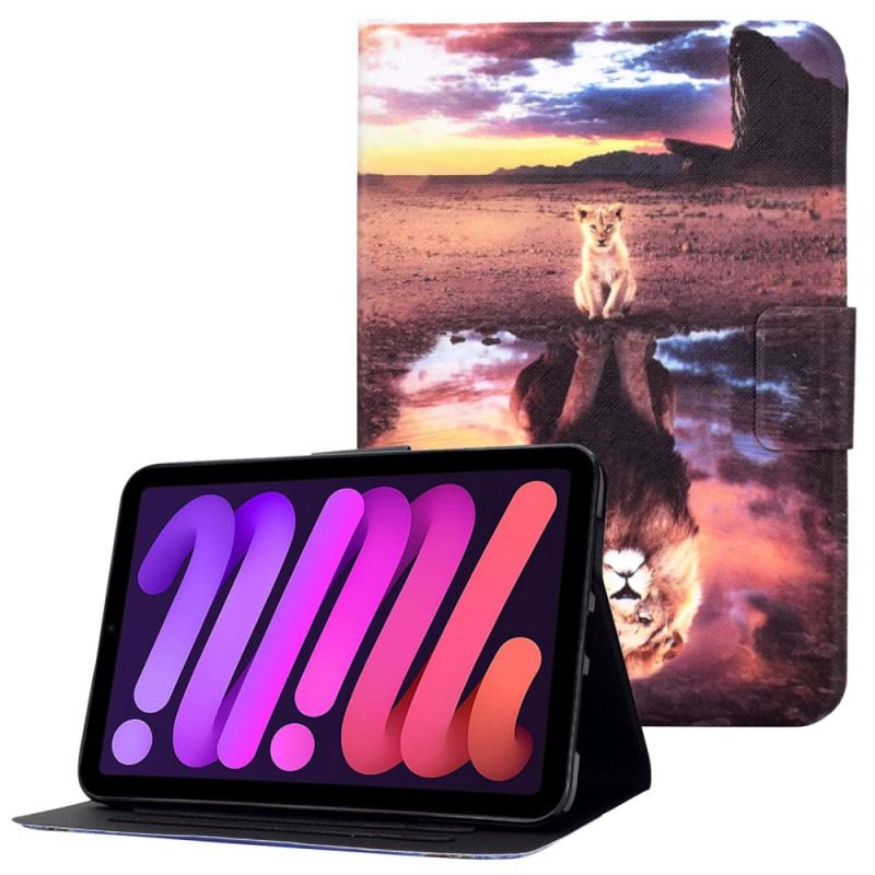 Housse iPad Mini 6 (2021) Rêve de Lionceau