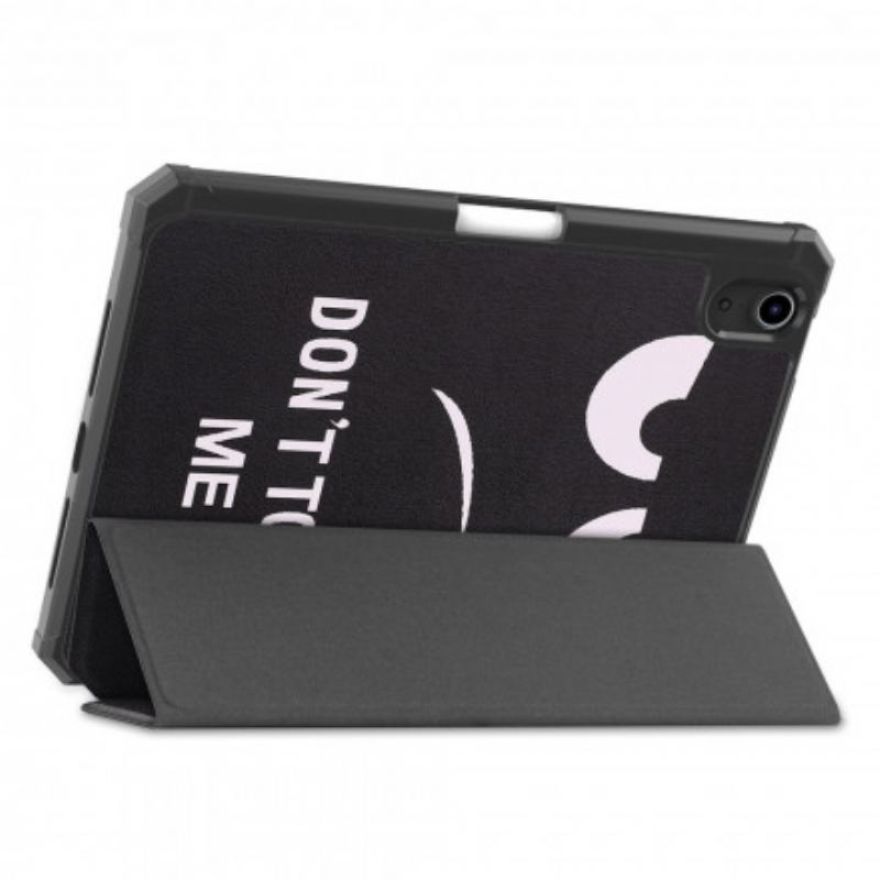Smart Case iPad Mini 6 (2021) Porte-Stylet Don't Touch Me