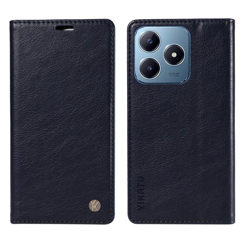 Flip Cover Realme Note 60 / 60X / C63 / C61 Vintage YIKATU