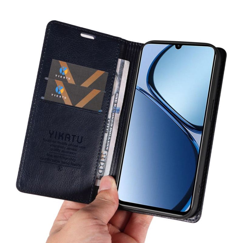 Flip Cover Realme Note 60 / 60X / C63 / C61 Vintage YIKATU
