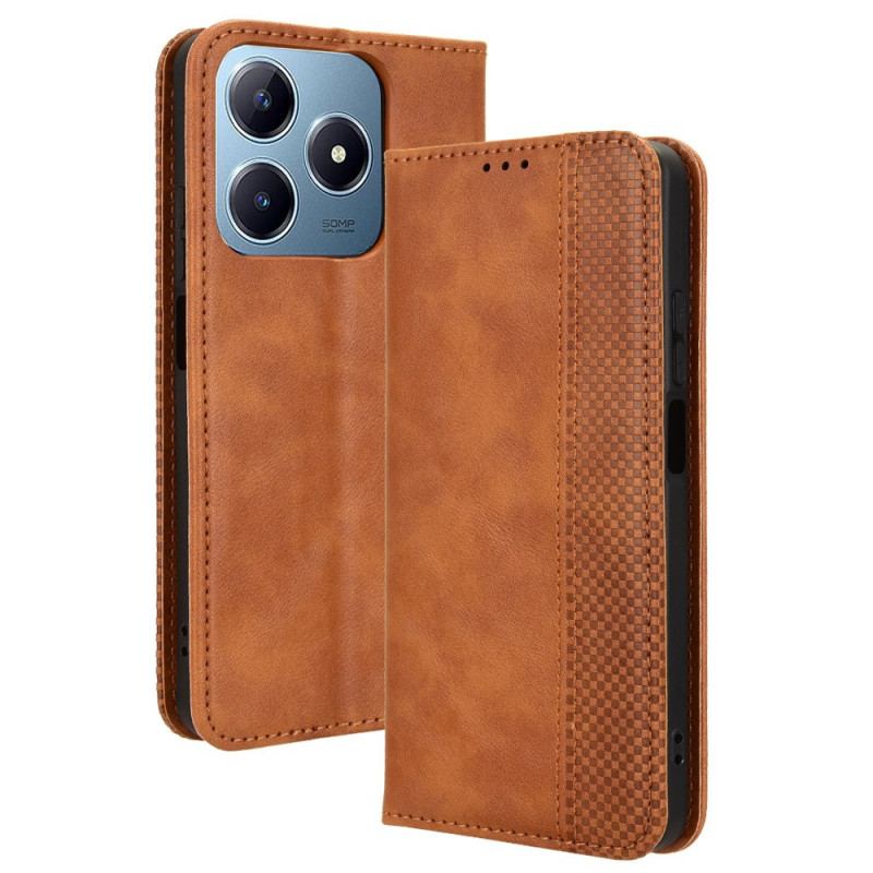 Flip Cover Realme Note 60X / C63 / C61 Frise Vintage