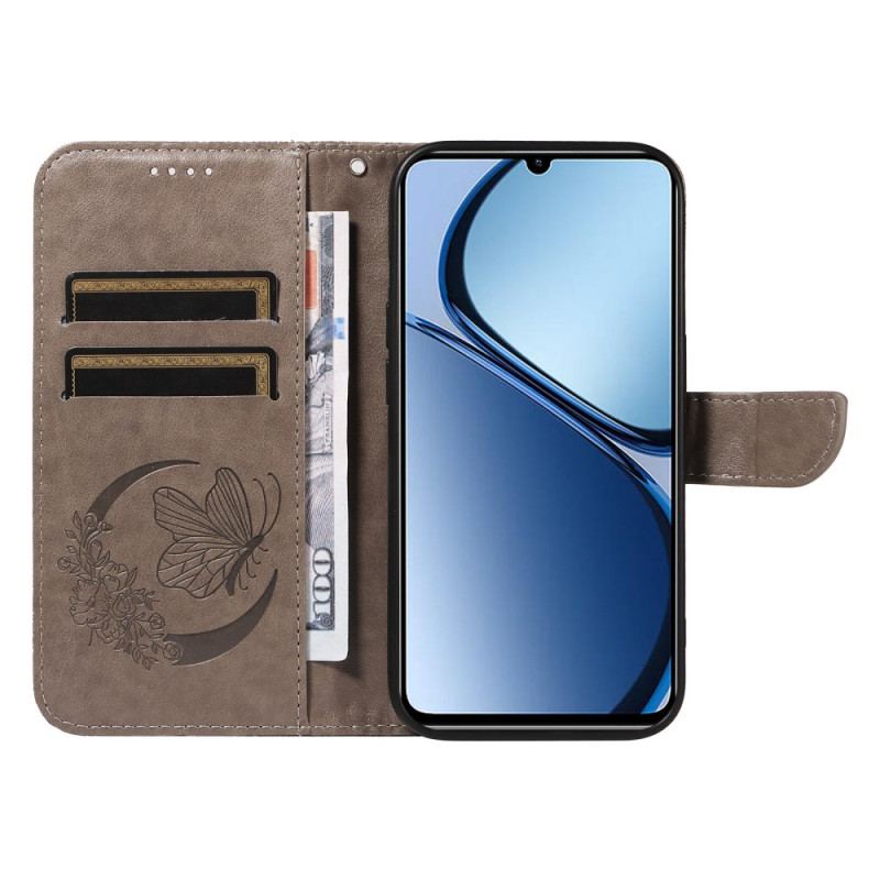 Housse Realme Note 60X / C63 / C61 Papillon Graphique