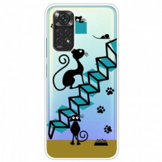 Coque Xiaomi Redmi Note 11 Pro /  Note 11 Pro 5G Drôles de Chats