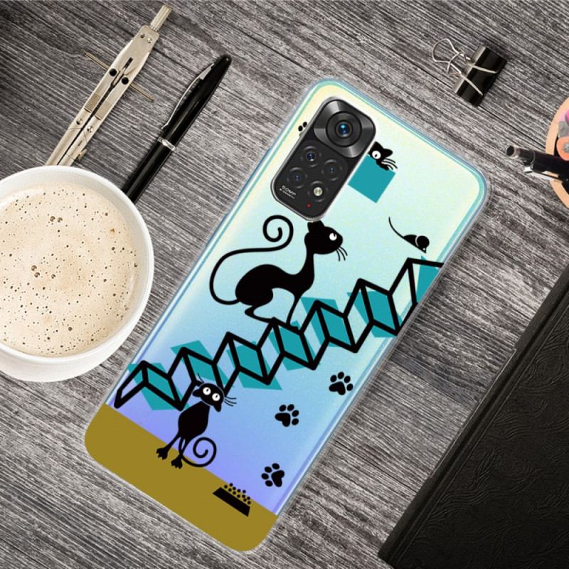 Coque Xiaomi Redmi Note 11 Pro /  Note 11 Pro 5G Drôles de Chats