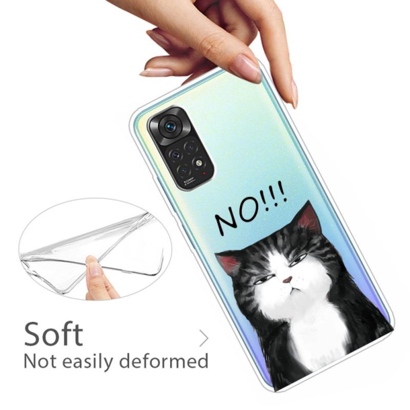 Coque Xiaomi Redmi Note 11 Pro /  Note 11 Pro 5G Le Chat Qui Dit Non