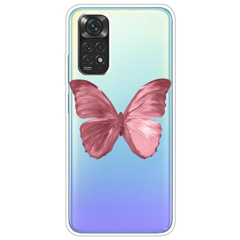 Coque Xiaomi Redmi Note 11 Pro /  Note 11 Pro 5G Papillons Sauvages