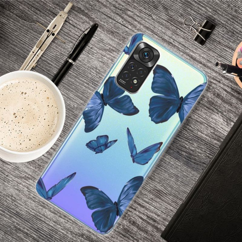Coque Xiaomi Redmi Note 11 Pro /  Note 11 Pro 5G Papillons Sauvages