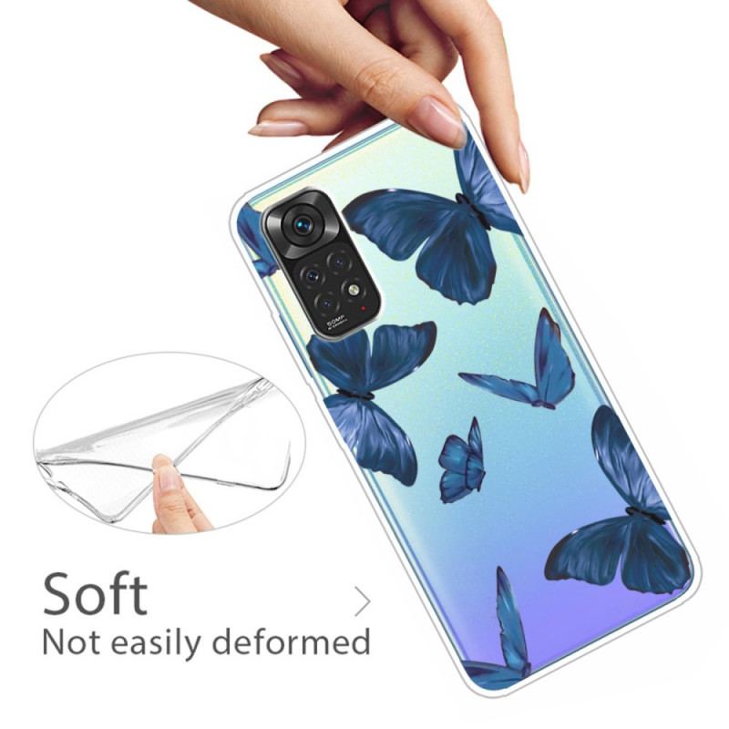 Coque Xiaomi Redmi Note 11 Pro /  Note 11 Pro 5G Papillons Sauvages