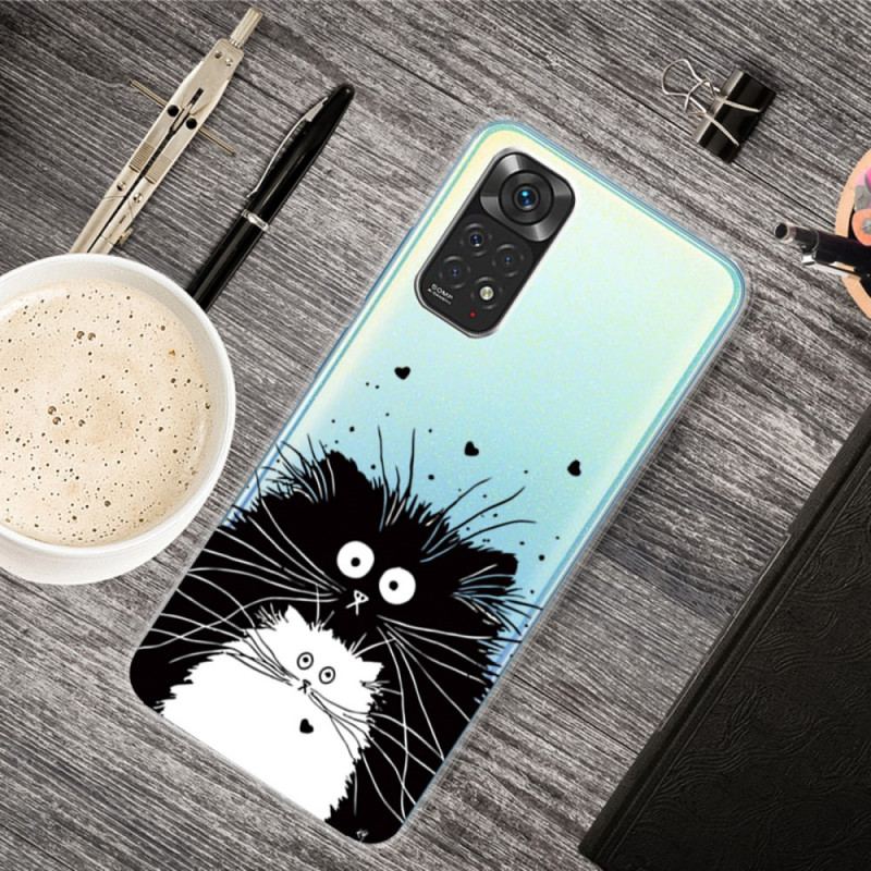 Coque Xiaomi Redmi Note 11 Pro /  Note 11 Pro 5G Regarde les Chats