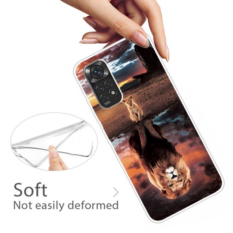 Coque Xiaomi Redmi Note 11 Pro /  Note 11 Pro 5G Rêve de Lionceau