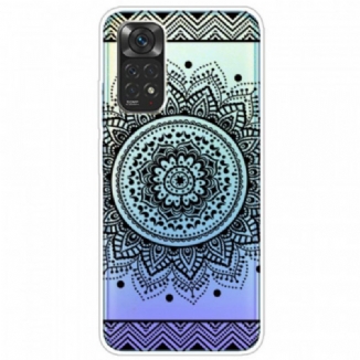 Coque Xiaomi Redmi Note 11 Pro /  Note 11 Pro 5G Transparente Fleur Mandala