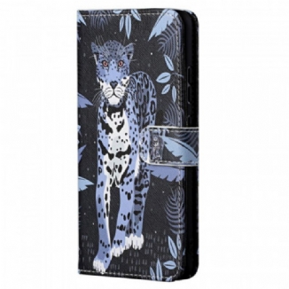 Housse Xiaomi Redmi Note 11 Pro / Note 11 Pro 5G Léopard à Lanière