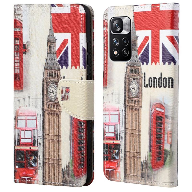 Housse Xiaomi Redmi Note 11 Pro / Note 11 Pro 5G London Life
