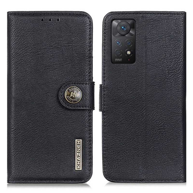 Housse Xiaomi Redmi Note 11 Pro / Note 11 Pro 5G Simili Cuir KHAZNEH