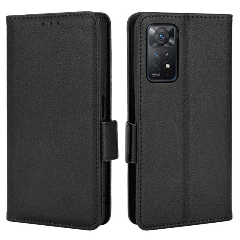 Housse Xiaomi Redmi Note 11 Pro / Note 11 Pro 5G Simili Cuir Litchi