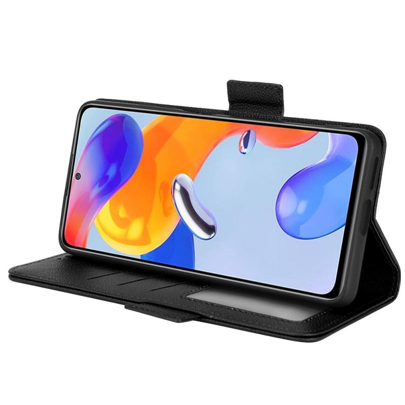 Housse Xiaomi Redmi Note 11 Pro / Note 11 Pro 5G Simili Cuir Litchi