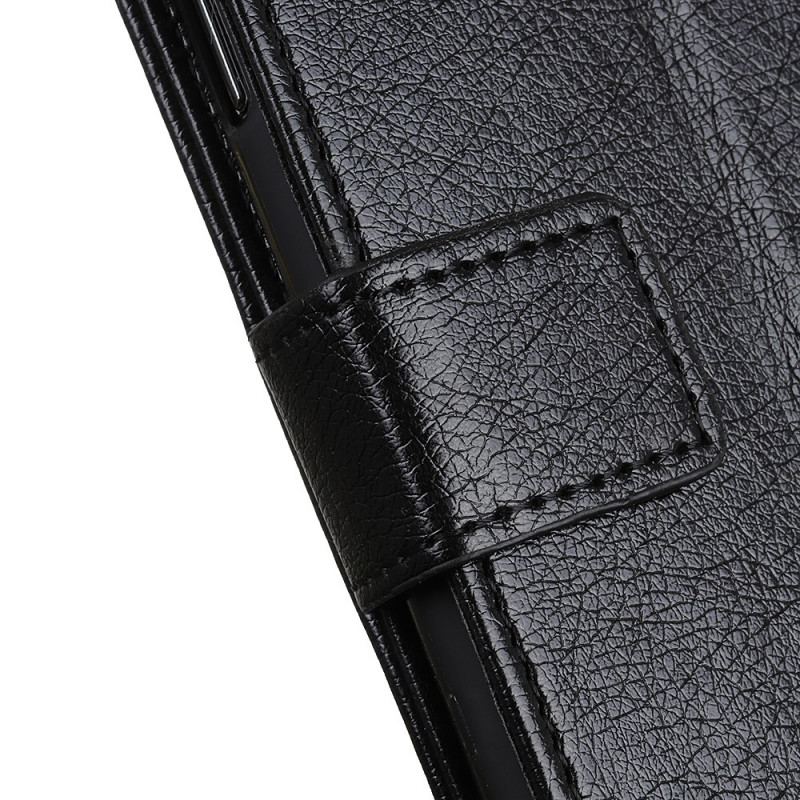 Housse Xiaomi Redmi Note 11 Pro / Note 11 Pro 5G Style Cuir Nappa Rivets Vintage