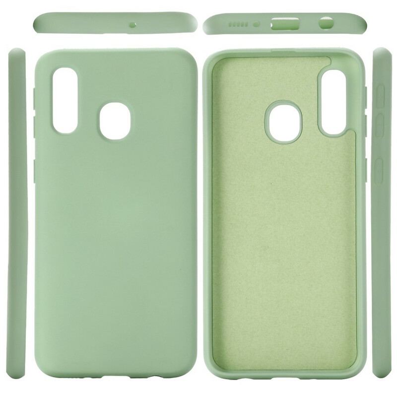 Coque Samsung Galaxy A30 / A20 Conception Silicone Liquide