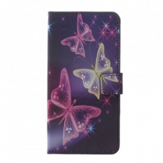 Housse Samsung Galaxy A30 / A20 Papillons et Fleurs