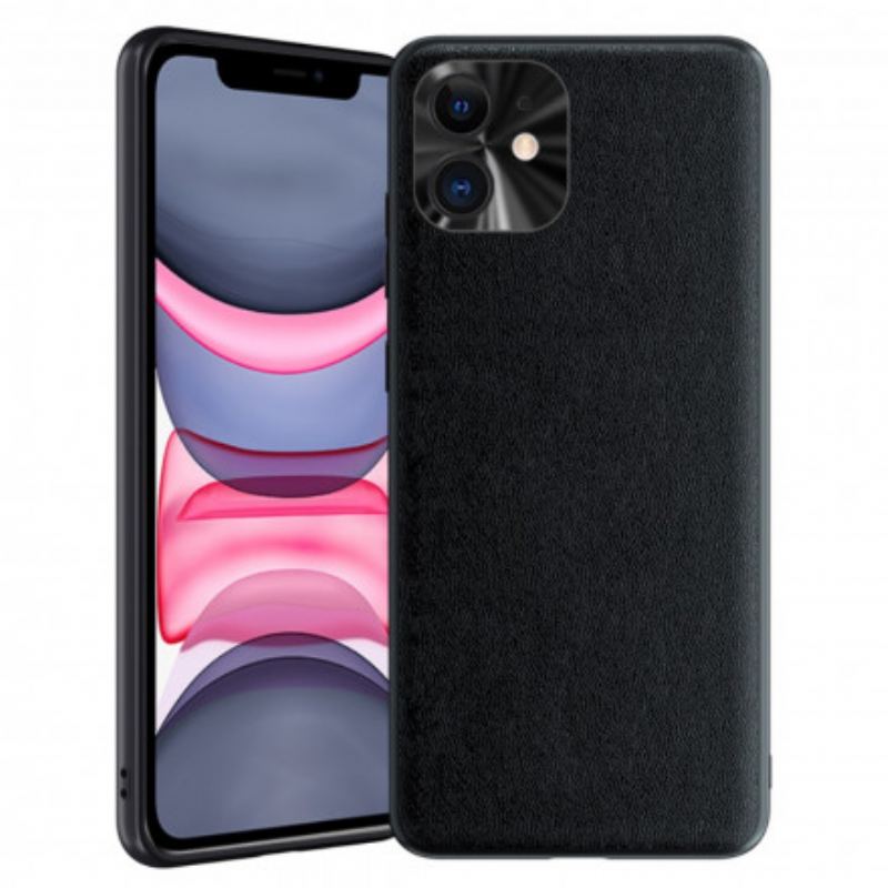 Coque iPhone 11 Style Cuir Color