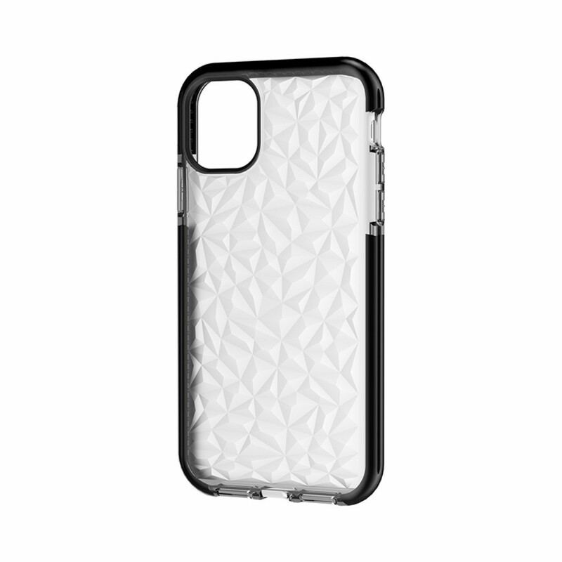 Coque iPhone 11 Transparente Texture Diamant
