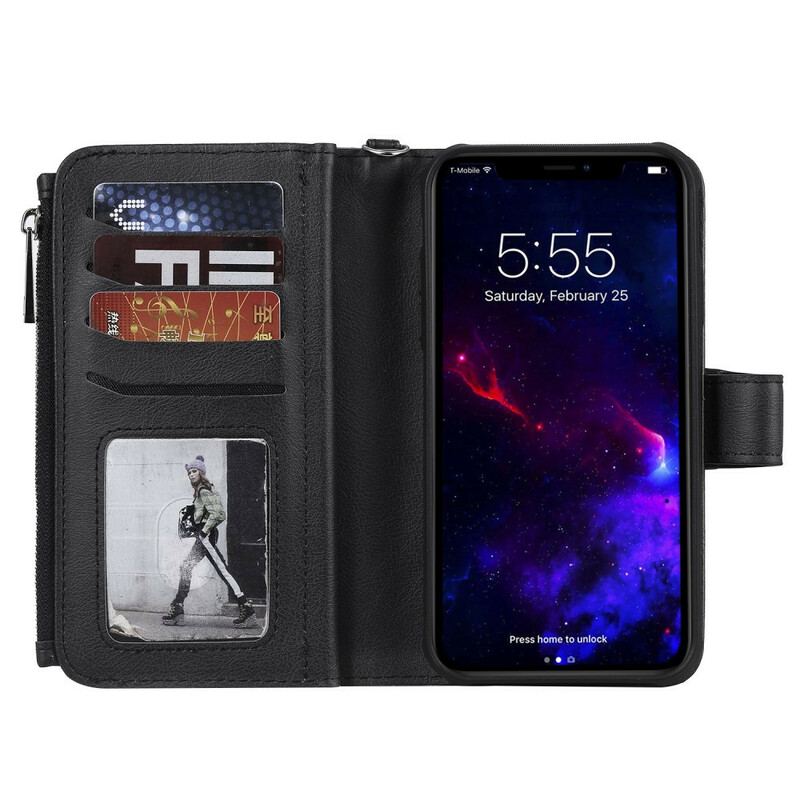 Housse iPhone 11 Coque Détachable Portefeuille