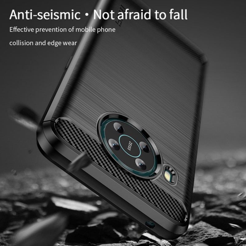 Coque Vivo V23 5G Fibre Carbone Brossée