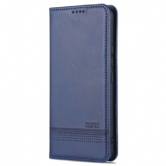 Flip Cover Vivo V23 5G Simili Cuir AZNS