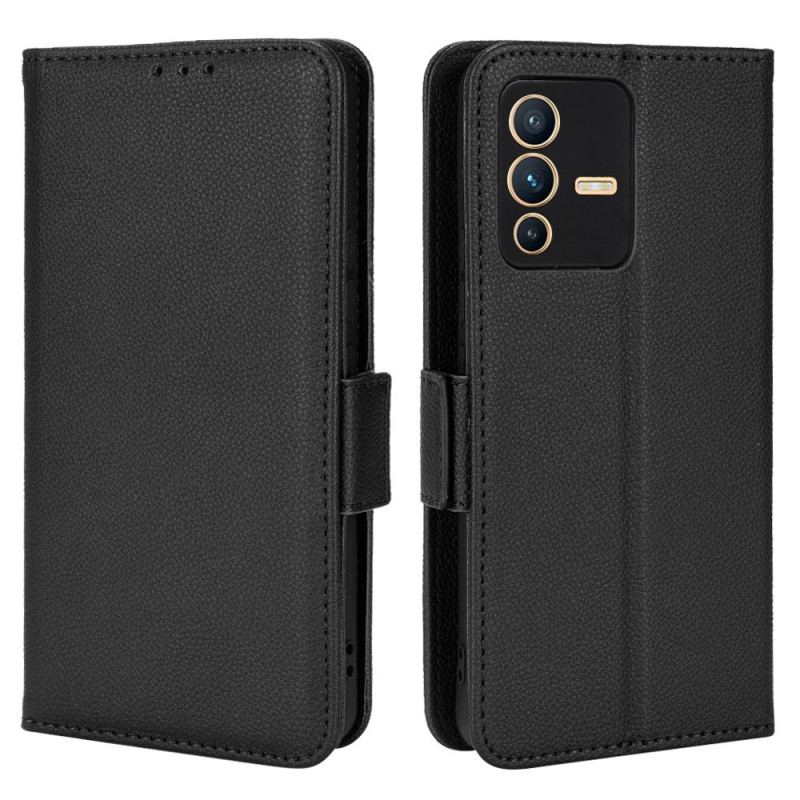 Housse Vivo V23 5G Finesse Double Fermoir