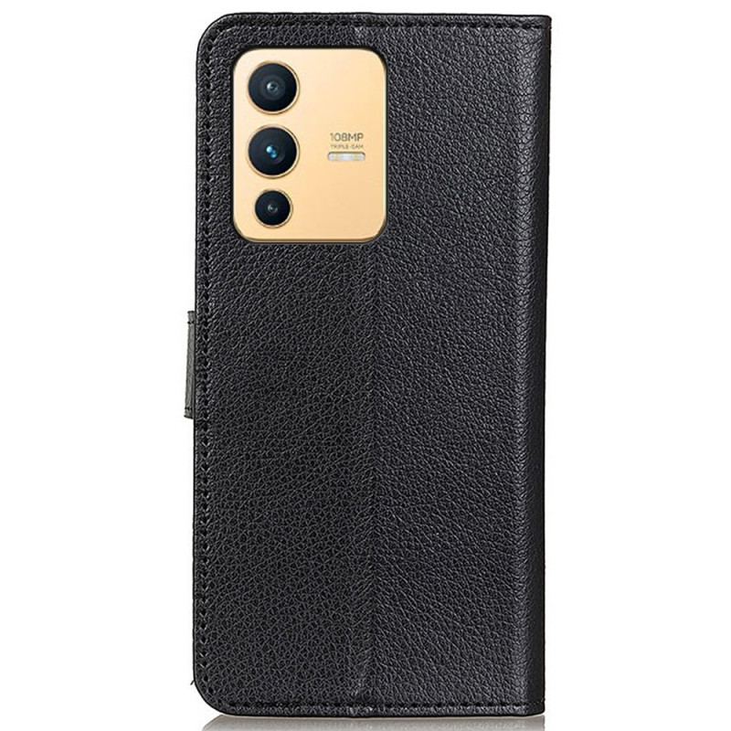 Housse Vivo V23 5G Simili Cuir Traditionnel
