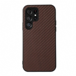 Coque Samsung Galaxy S22 Ultra 5G Fibre Carbone