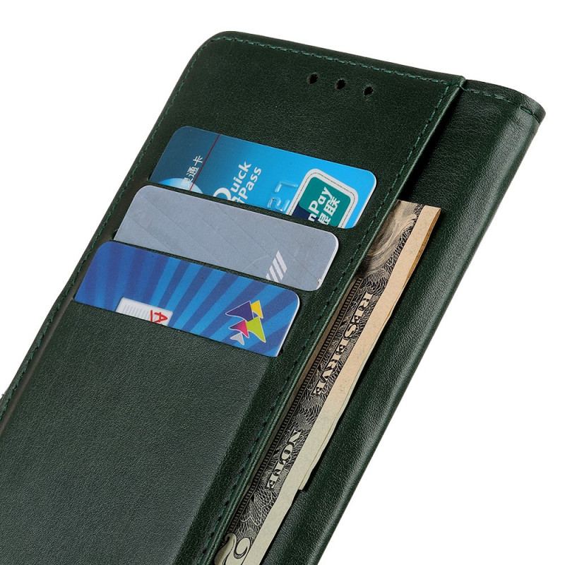 Housse Samsung Galaxy S22 Ultra 5G Style Cuir Élégance