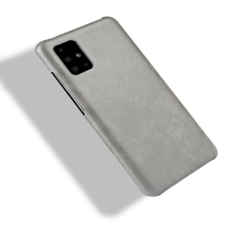 Coque Samsung Galaxy M51 Effet Cuir Litchi