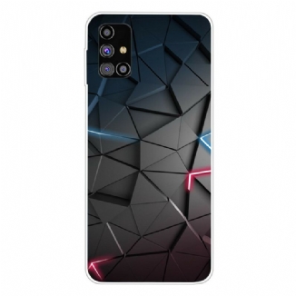 Coque Samsung Galaxy M51 Flexible Géométrie